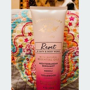 Reset body cream spring summer aromatherapy BBW